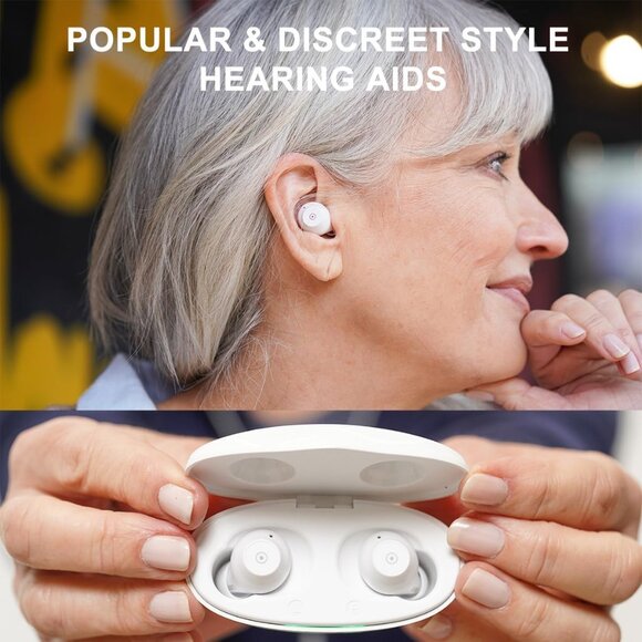 Hearing Aids - Hearing Aids Rechargeable for Seniors(Not Amplifiers), Noise Redu - Picture 3 of 9